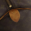 LOUIS VUITTON Monogram Keepall 55 Boston Bag M41424 LV Auth AMZ308-19