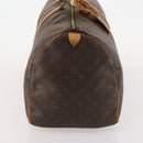 LOUIS VUITTON Monogram Keepall 55 Boston Bag M41424 LV Auth AMZ308-4