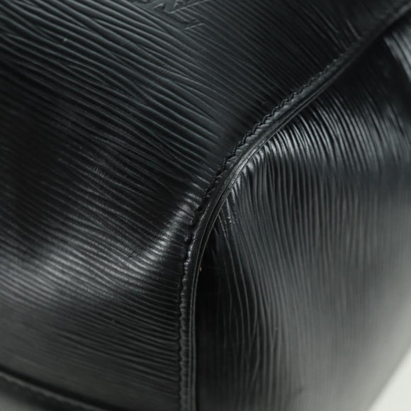 LOUIS VUITTON Epi Keepall 45 Boston Bag Black M42972 LV Auth AMZ311A