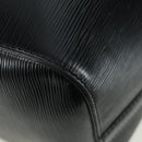 LOUIS VUITTON Epi Keepall 45 Boston Bag Black M42972 LV Auth AMZ311A-15