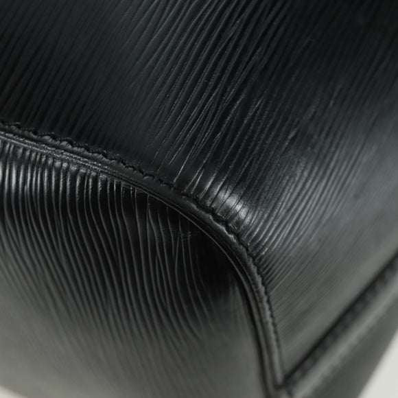 LOUIS VUITTON Epi Keepall 45 Boston Bag Black M42972 LV Auth AMZ311A