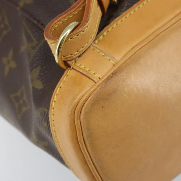 LOUIS VUITTON Monogram Montsouris PM Rucksack M51137 LV Auth AMZ312