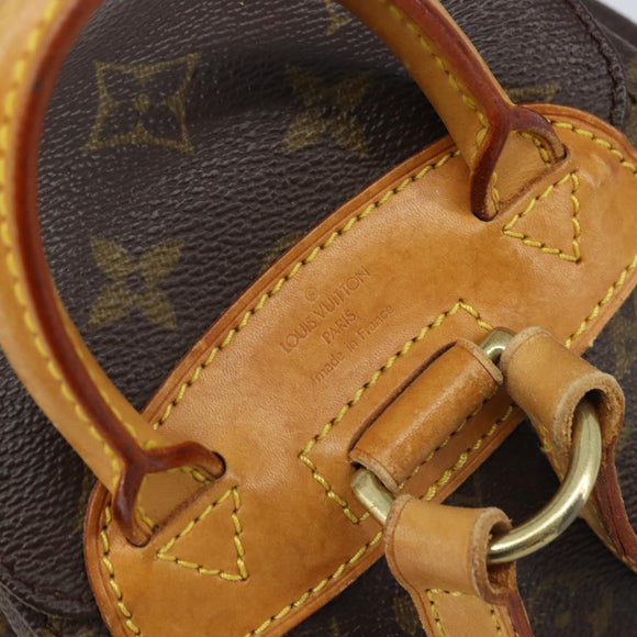 LOUIS VUITTON Monogram Montsouris PM Rucksack M51137 LV Auth AMZ312