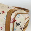 LOUIS VUITTON Monogram Multicolor Priscilla Hand Bag White M40096 LV Auth AMZ313A-15