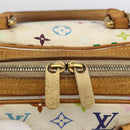 LOUIS VUITTON Monogram Multicolor Priscilla Hand Bag White M40096 LV Auth AMZ313A-10