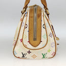 LOUIS VUITTON Monogram Multicolor Priscilla Hand Bag White M40096 LV Auth AMZ313A-3