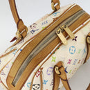 LOUIS VUITTON Monogram Multicolor Priscilla Hand Bag White M40096 LV Auth AMZ313A-6