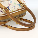 LOUIS VUITTON Monogram Multicolor Priscilla Hand Bag White M40096 LV Auth AMZ313A-7