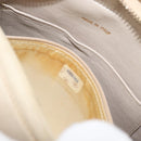 CHANEL Matelasse Chain Shoulder Bag Lamb Skin Ivory Gold CC Auth AMZ315-22