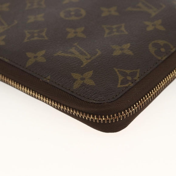 LOUIS VUITTON Monogram Poche Escapade Travel Case M60113 LV Auth AMZ316