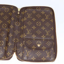 LOUIS VUITTON Monogram Poche Escapade Travel Case M60113 LV Auth AMZ316-20