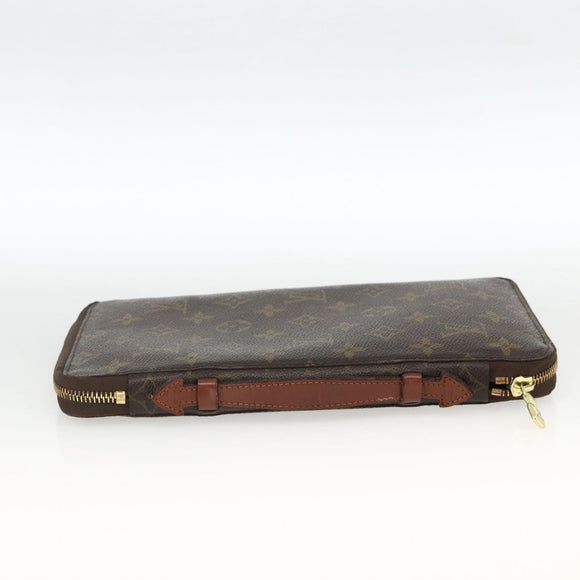 LOUIS VUITTON Monogram Poche Escapade Travel Case M60113 LV Auth AMZ316