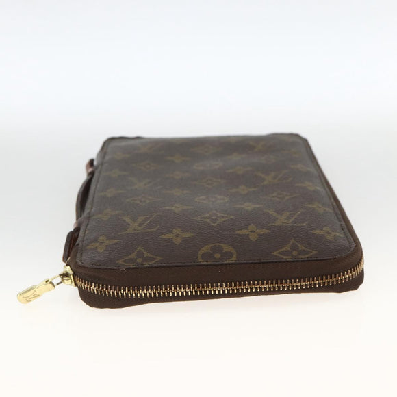 LOUIS VUITTON Monogram Poche Escapade Travel Case M60113 LV Auth AMZ316