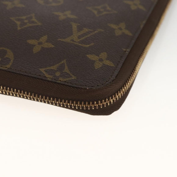 LOUIS VUITTON Monogram Poche Escapade Travel Case M60113 LV Auth AMZ316