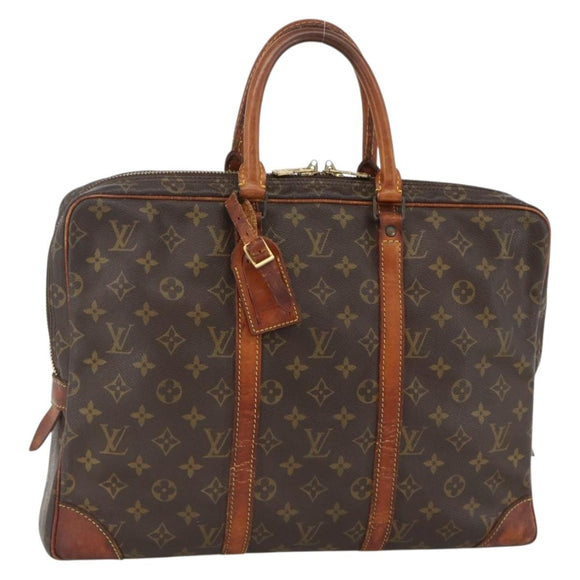 LOUIS VUITTON Monogram Porte Documents Voyage Business Bag M53361 LV Auth AMZ325