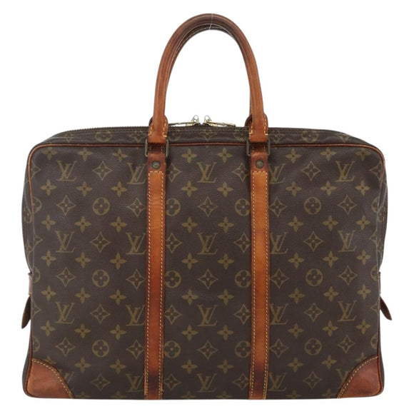 LOUIS VUITTON Monogram Porte Documents Voyage Business Bag M53361 LV Auth AMZ325
