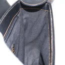 Burberrys Nova Check Shoulder Bag PVC Leather Black Gold Auth AMZ334-18