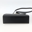 Christian Dior Hand Bag Leather 2way Black Gold Auth AMZ338A-5