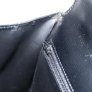 Christian Dior Hand Bag Leather 2way Black Gold Auth AMZ338A-12