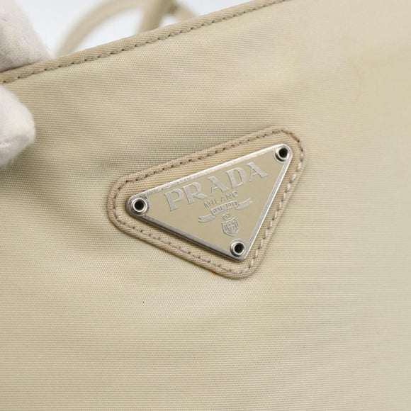PRADA Tote Bag Nylon Pink Auth AMZ340