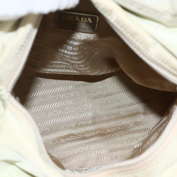 PRADA Tote Bag Nylon Pink Auth AMZ340