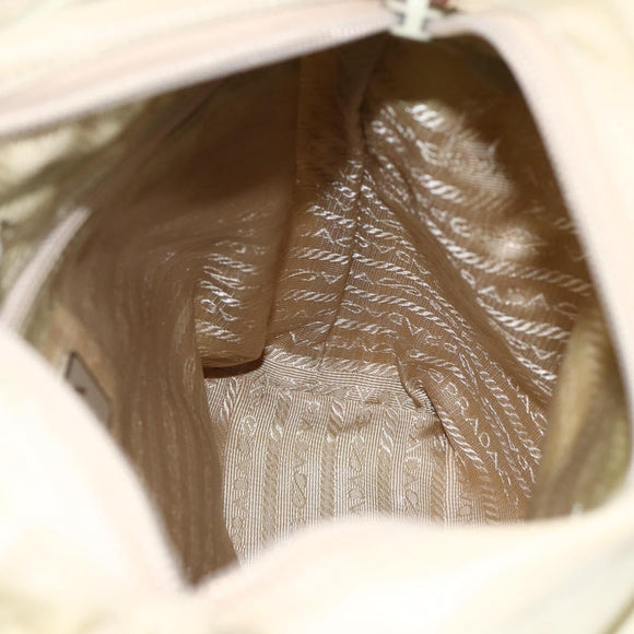 PRADA Tote Bag Nylon Pink Auth AMZ340