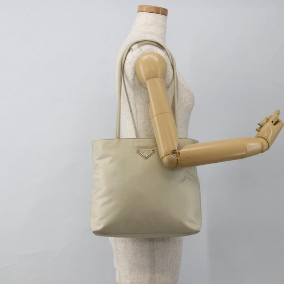 PRADA Tote Bag Nylon Pink Auth AMZ340