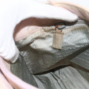 PRADA Handtas Nylon Roze Zilver Auth AMZ341-11