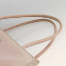PRADA Handtas Nylon Roze Zilver Auth AMZ341-8