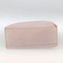 PRADA Handtas Nylon Roze Zilver Auth AMZ341-5