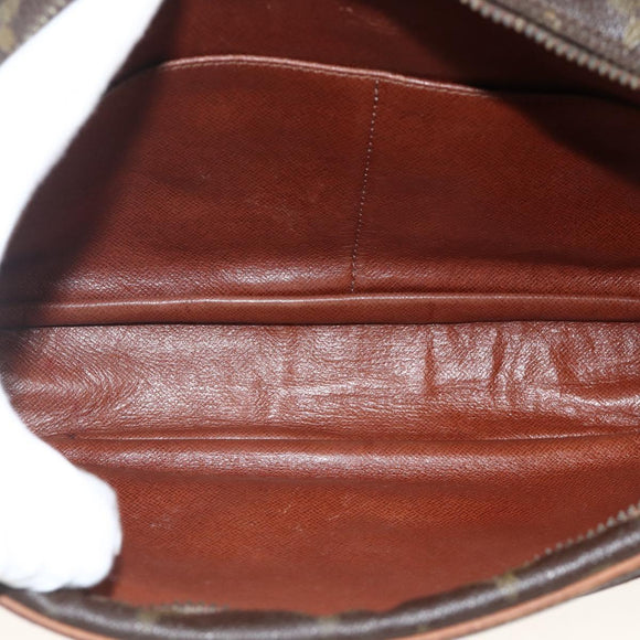 LOUIS VUITTON Monogram Compiegne 28 Clutch Bag M51845 LV Auth AMZ346