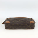 LOUIS VUITTON Monogram Compiegne 28 Clutch Bag M51845 LV Auth AMZ346-7