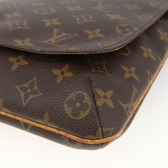 LOUIS VUITTON Monogram Musette Salsa Long Shoulder Bag M51387 LV Auth AMZ347
