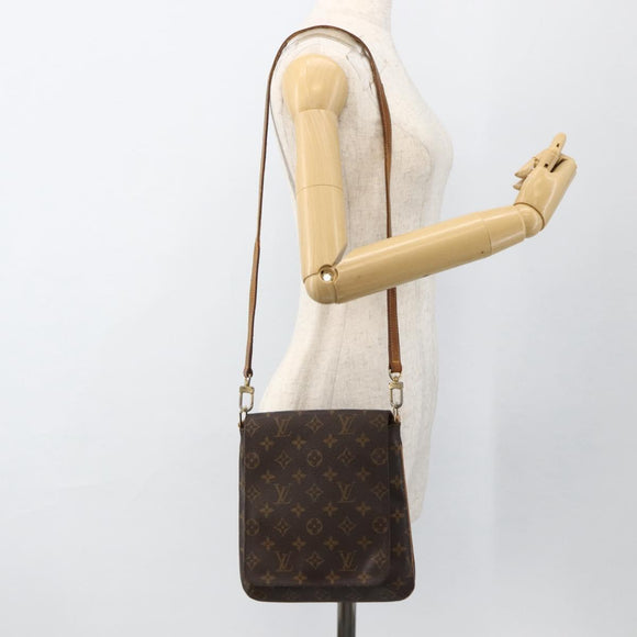 LOUIS VUITTON Monogram Musette Salsa Long Shoulder Bag M51387 LV Auth AMZ347