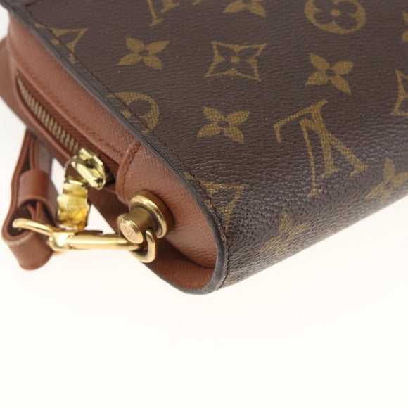 LOUIS VUITTON Monogram Orsay Clutch Bag M51790 LV Auth AMZ348