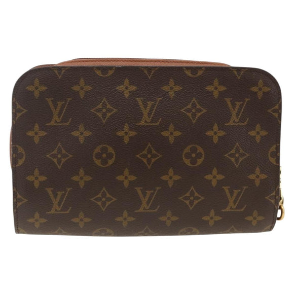 LOUIS VUITTON Monogram Orsay Clutch Bag M51790 LV Auth AMZ348