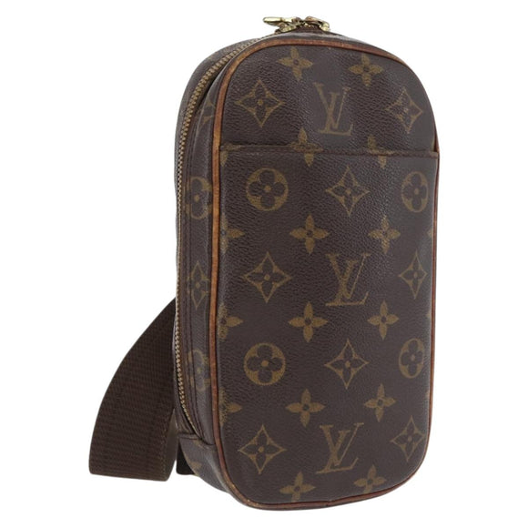 LOUIS VUITTON Monogram Pochette Gange Shoulder Bag M51870 LV Auth AMZ349