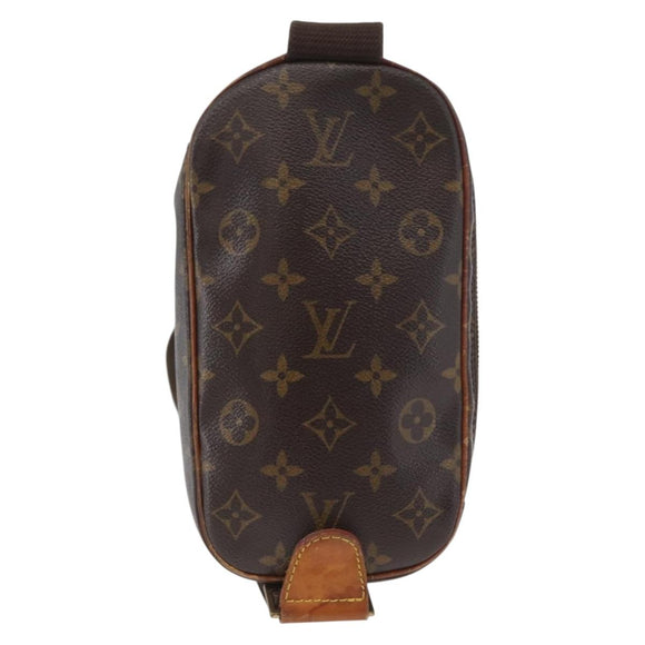 LOUIS VUITTON Monogram Pochette Gange Shoulder Bag M51870 LV Auth AMZ349