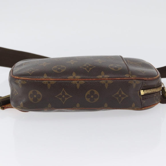 LOUIS VUITTON Monogram Pochette Gange Shoulder Bag M51870 LV Auth AMZ349