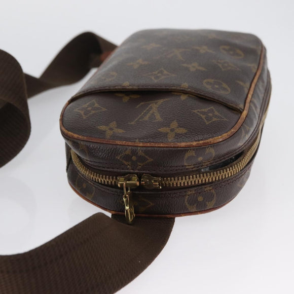 LOUIS VUITTON Monogram Pochette Gange Shoulder Bag M51870 LV Auth AMZ349