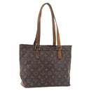 LOUIS VUITTON Monogram Cabas Mezzo Tote Bag M51151 LV Auth AMZ350-1