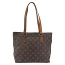 LOUIS VUITTON Monogram Cabas Mezzo Tote Bag M51151 LV Auth AMZ350-13