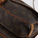 LOUIS VUITTON Monogram Saumur 30 Shoulder Bag M42256 LV Auth AMZ352-14