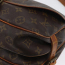 LOUIS VUITTON Monogram Saumur 30 Shoulder Bag M42256 LV Auth AMZ352-16