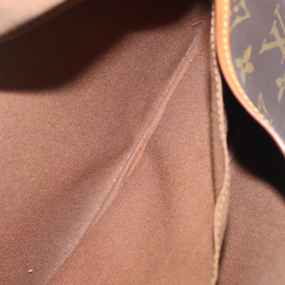 LOUIS VUITTON Monogram Saumur 30 Shoulder Bag M42256 LV Auth AMZ352
