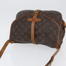 LOUIS VUITTON Monogram Saumur 30 Shoulder Bag M42256 LV Auth AMZ352-6