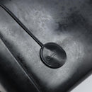 Christian Dior Maris Pearl Hand Bag Leather 2way Black Silver Auth AMZ356-20