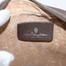 GUCCI GG Supreme Web Sherry Line Bag PVC Beige Gold 156 01 034 Auth AMZ358-15