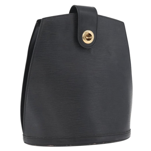 LOUIS VUITTON Epi Cluny Shoulder Bag Black M52252 LV Auth AMZ359