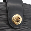 LOUIS VUITTON Epi Cluny Shoulder Bag Black M52252 LV Auth AMZ359-8